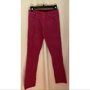 Vintage Tommy Hilfiger Magenta Corduroy Pants | Size 0